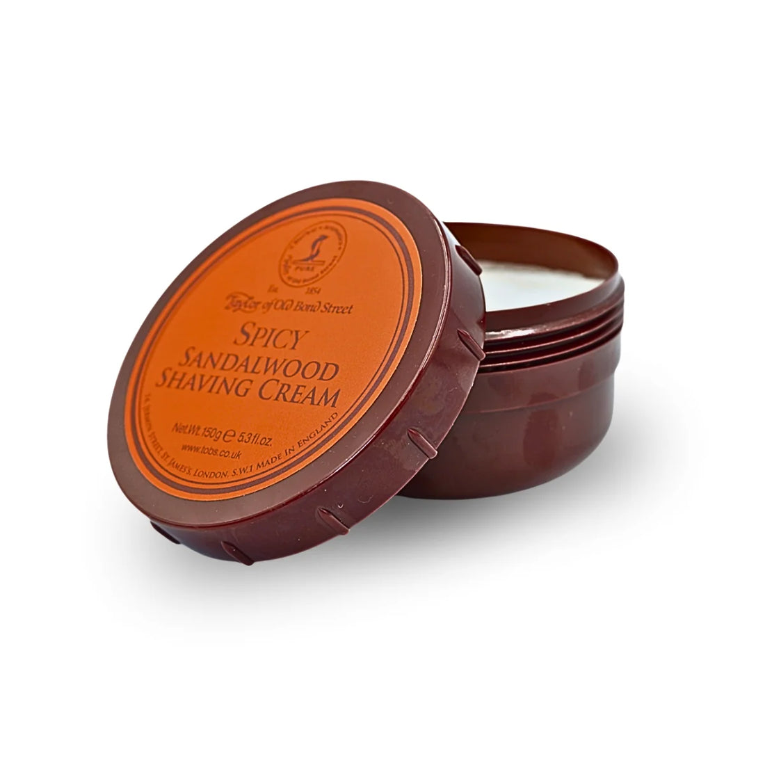 Taylor of Old Bond Street Spicy Sandalwood Scheercrème 150g
