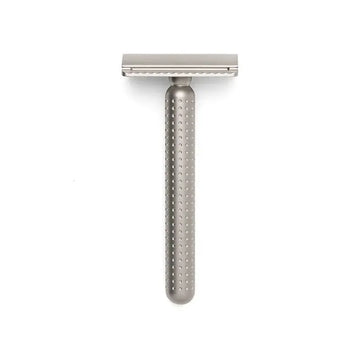 Tatara safety razor closed comb Masamune silver