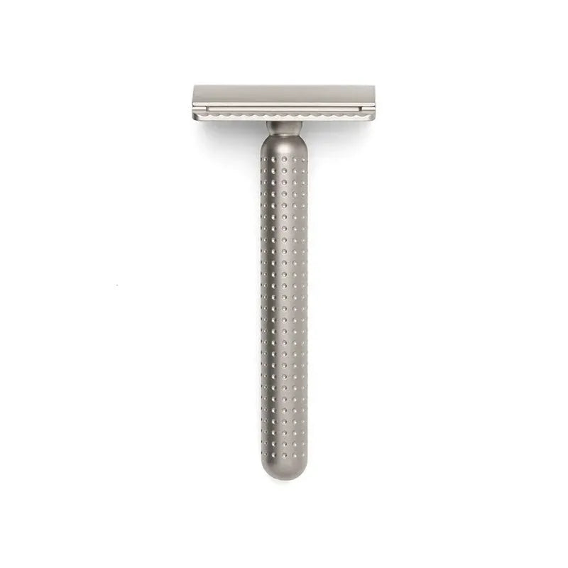 Tatara safety razor closed comb Masamune silver