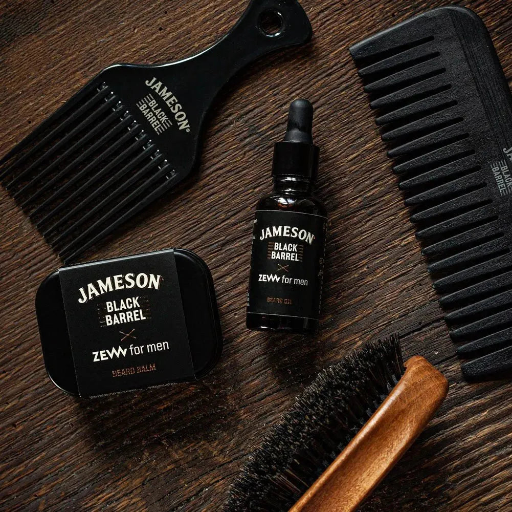 Baardolie Jameson Black Barrel x Zew for men