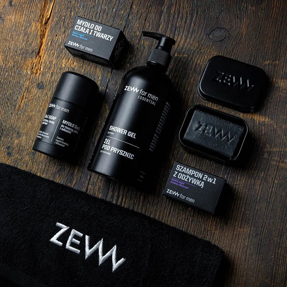 ZEW For Men Natuurlijke douchegel met proteïnen.