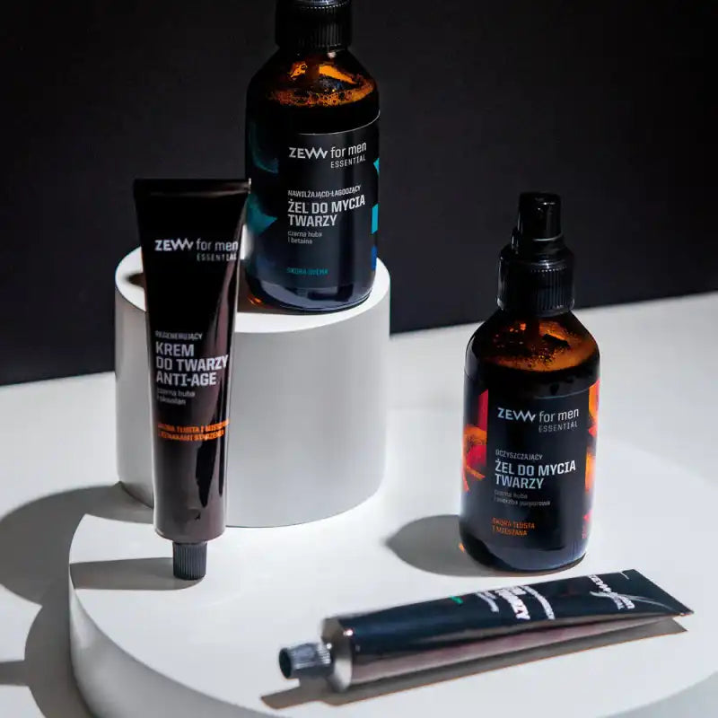 ZEW for men Regenererende & Zuiverende Set voor Vette Huid