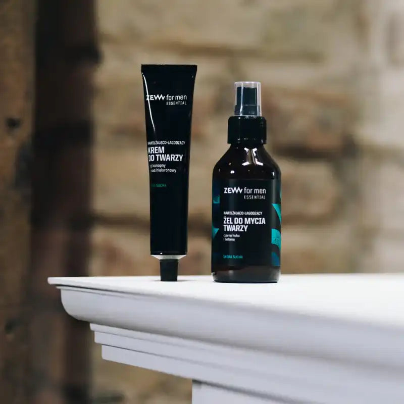 Zew for men Hydraterende & Kalmerende Skincare Set – Droge Huid