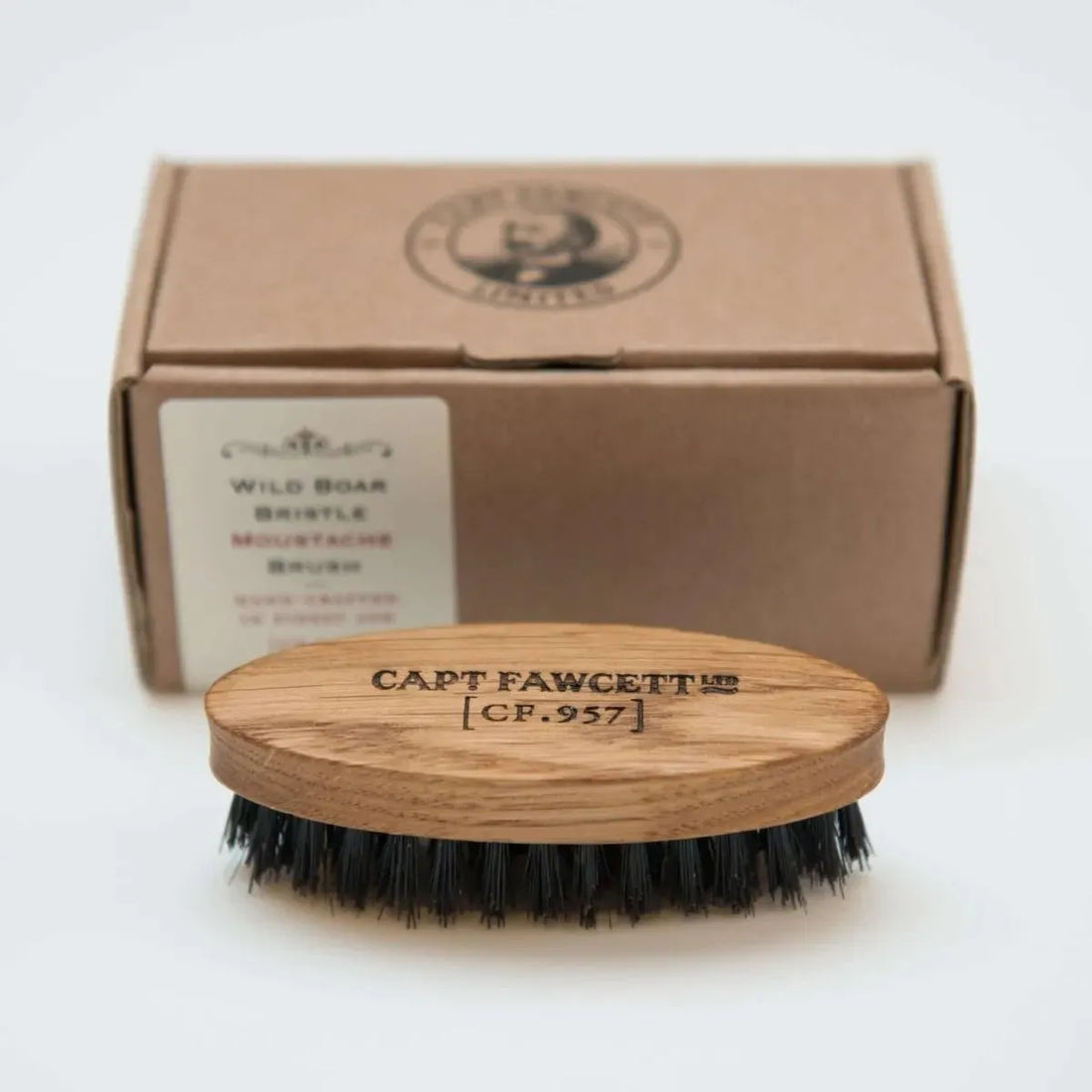 Captain Fawcett snor borstel (CF.957) - Baard en Co - Snorborstel - 5060338440355