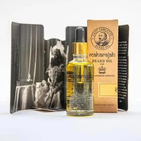 Captain Fawcett´s Maharajah Baardolie 50 ml - Baard en Co - Baardolie - 5060338441482