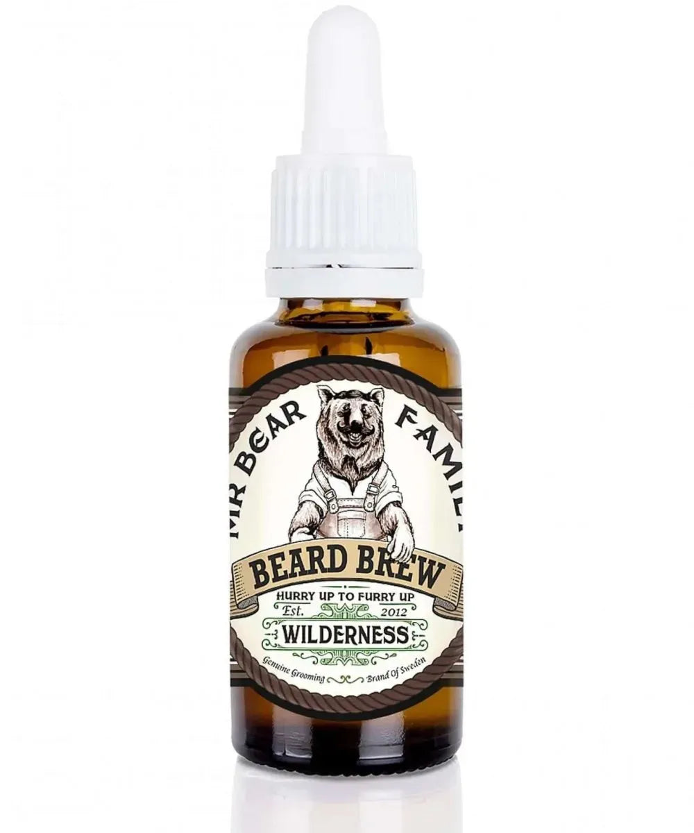 Mr. Bear Family Baardolie Wilderness 30 ml - Baard en Co - Baardolie - 0000073144946