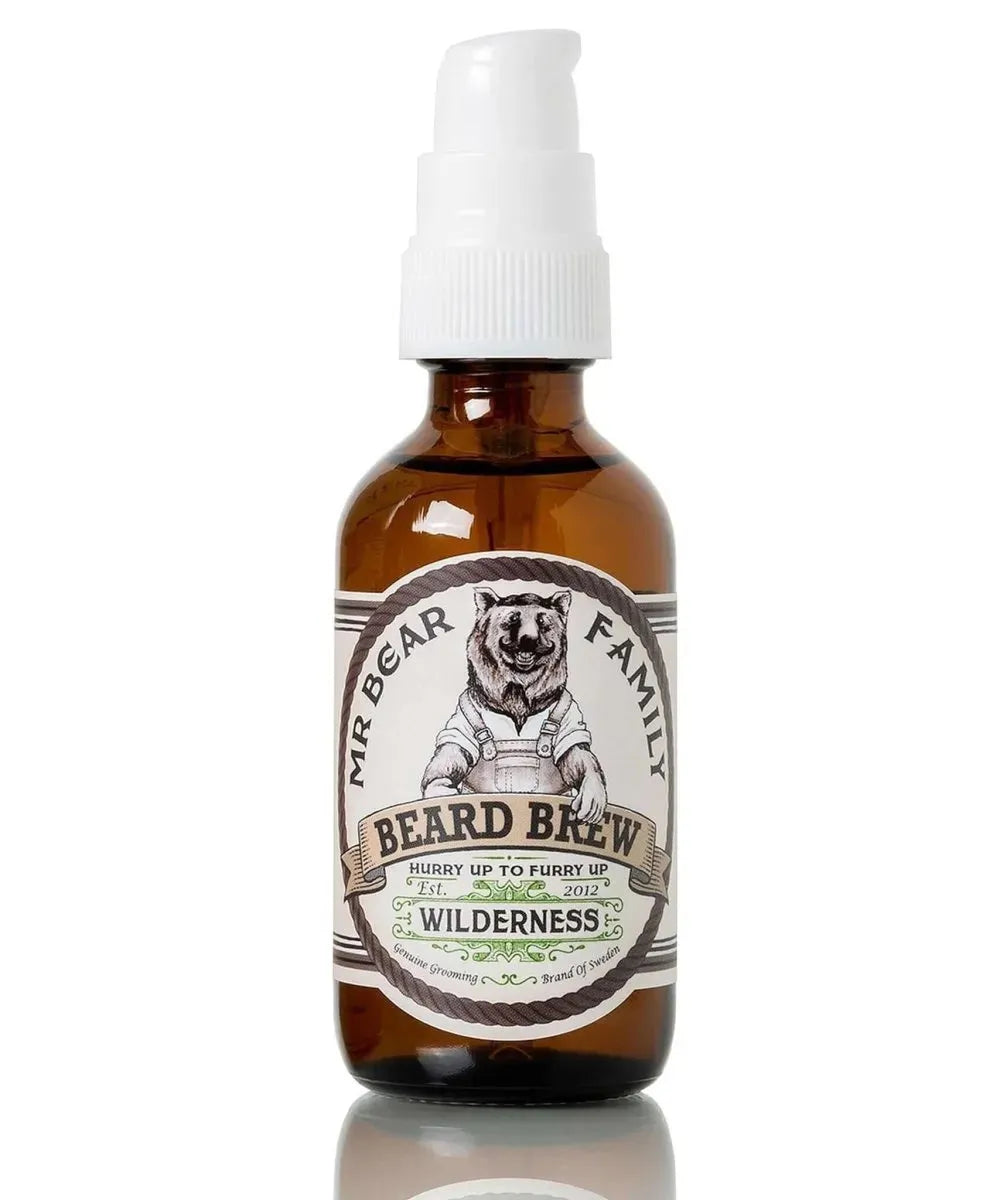 Mr. Bear Family Baardolie Wilderness XL 60ml - Baard en Co - Baardolie - 7350086410570