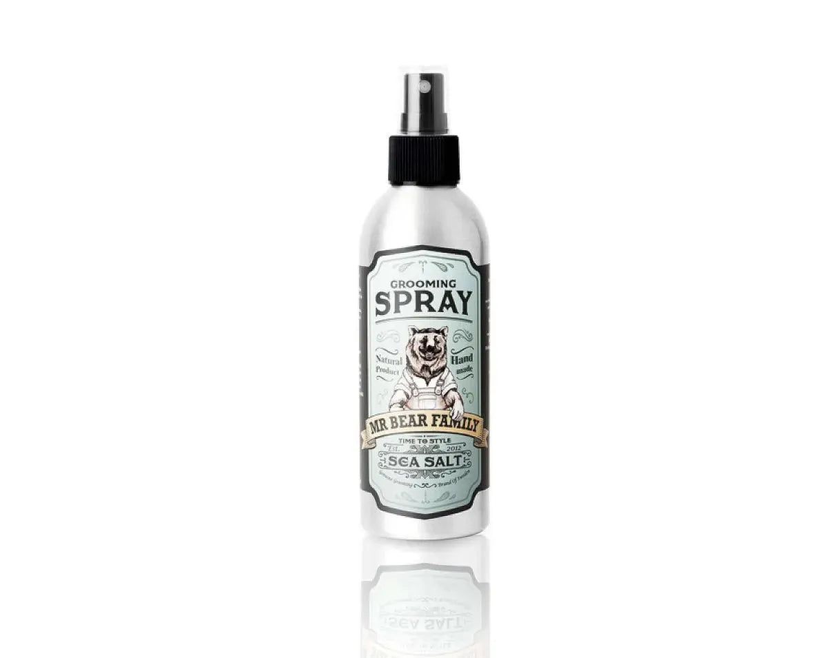 Mr. Bear Family - Grooming Spray Sea Salt - 200 ml - Baard en Co - Zoutspray - 7350086410082