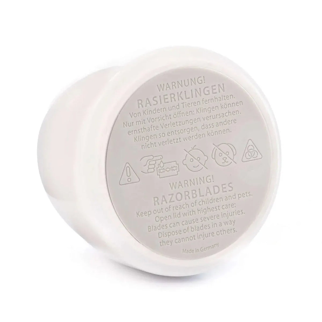 Muhle dispenser voor double edge scheermesjes porselein - Baard en Co - Dispenser - 4028982008384