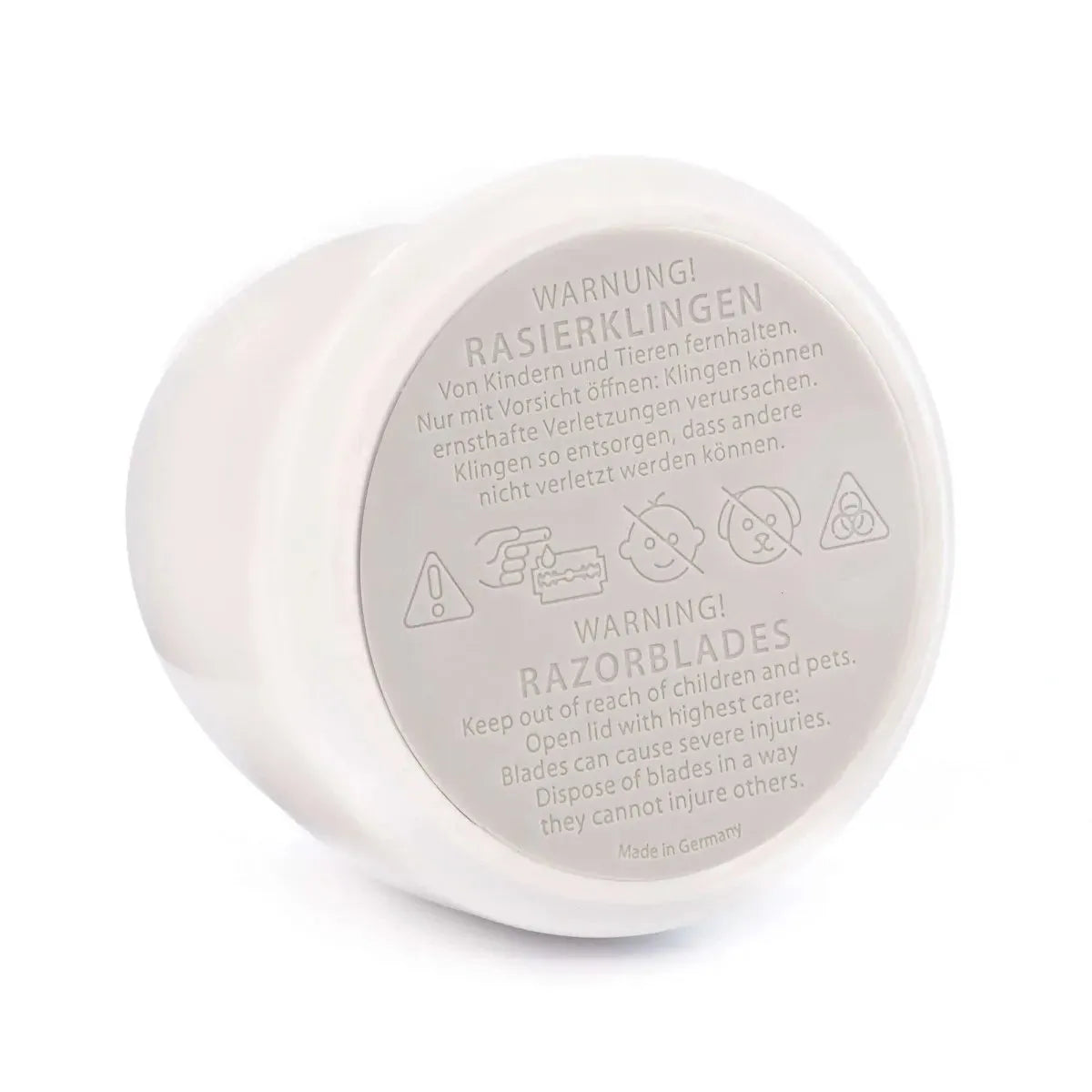 Muhle dispenser voor double edge scheermesjes porselein - Baard en Co - Dispenser - 4028982008384