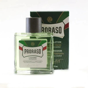 Proraso Aftershave Green Menthol 100ml - Baard en Co - Aftershave - 8004395001064