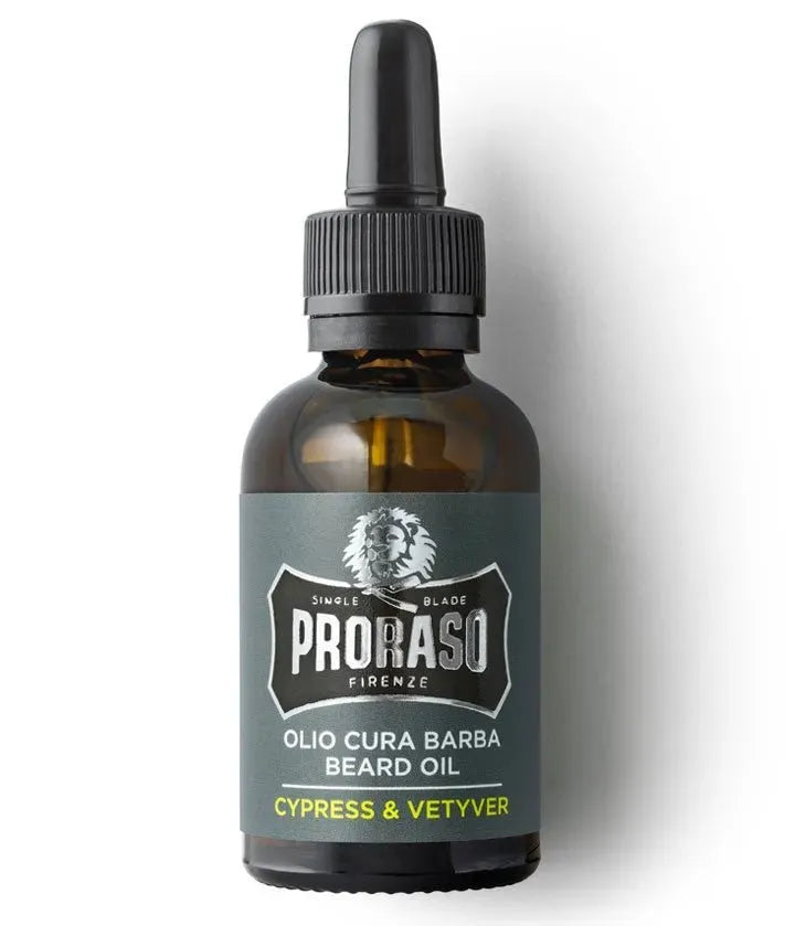 Proraso baardolie Cypress & Vetyver 30 ml - Baard en Co - Baardolie - 8004395007424