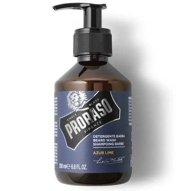 Proraso baardshampoo Azur Lime 200ml - Baard en Co - Baardshampoo - 8004395007516
