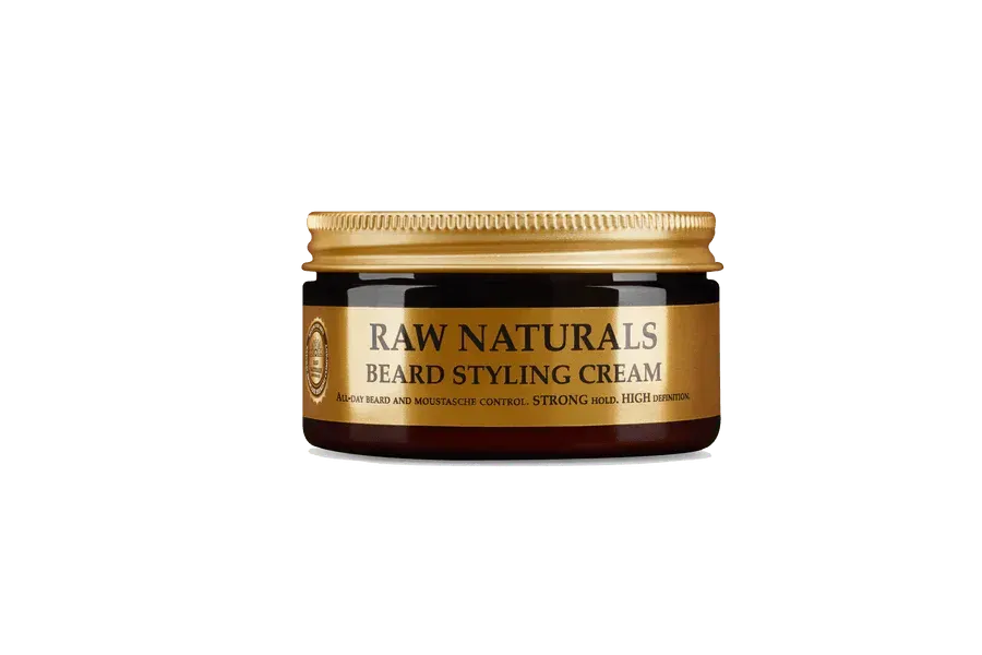 Raw Naturals Beard Styling Cream (100ml) - Baard en Co - Baardbalsem - 7391593003848