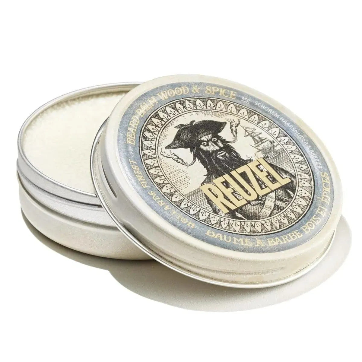 Reuzel Baard Balsem - Wood & Spice - Baard en Co - Baardbalsem - 852968008631