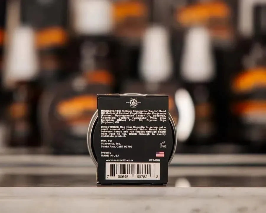 Suavecito Baard Balsem - Whiskey Bar - Baard en Co - Baardbalsem - 700645607823