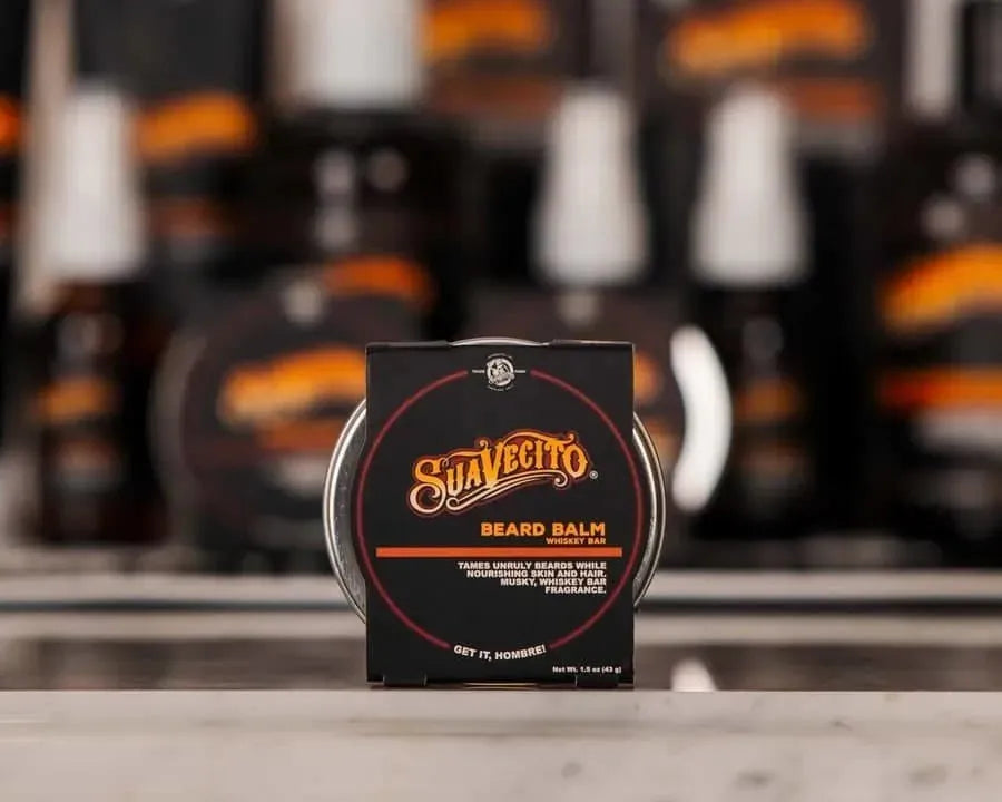 Suavecito Baard Balsem - Whiskey Bar - Baard en Co - Baardbalsem - 700645607823