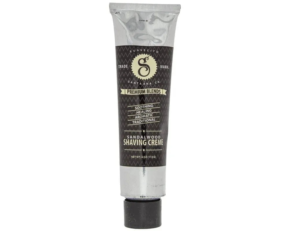 Suavecito Premium sandalwood scheercreme - Baard en Co - Scheercreme - 0859896004193
