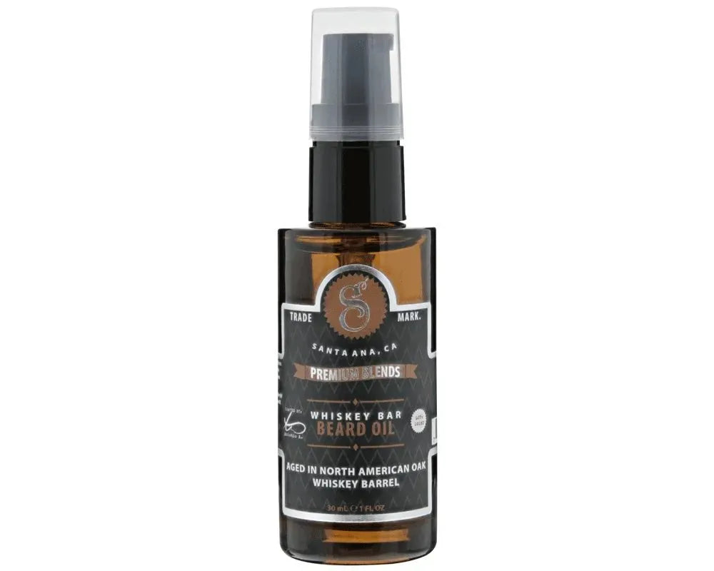 Suavecito Premium Whiskey Bar baardolie - Baard en Co - Baardolie -