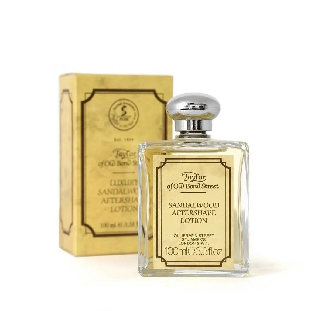 Taylor of old bondstreet aftershave lotion sandelhout - Baard en Co - Aftershave - 696770060018