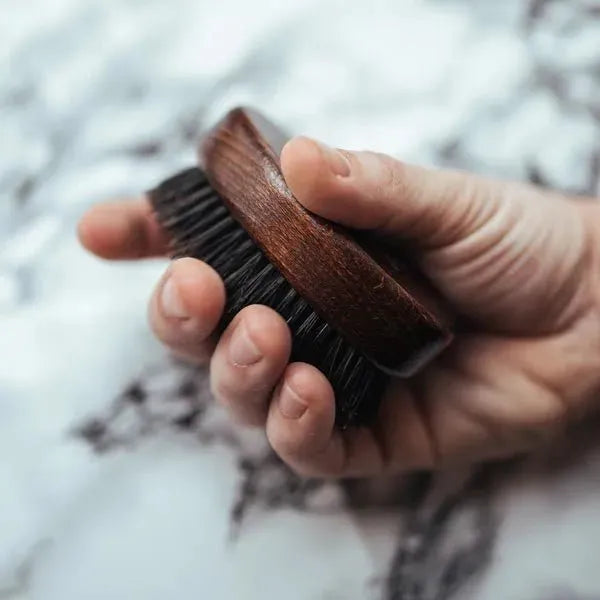 ZEW For Men Compacte baardborstel | perfecte reisgenoot - Baard en Co - Baardborstel - 5906874538296