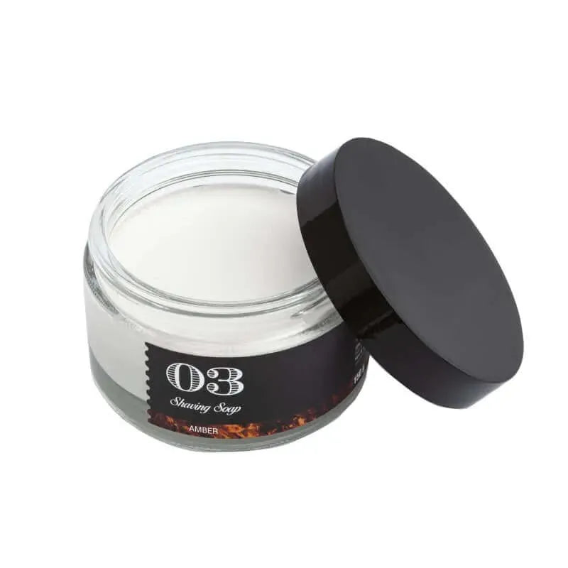 Amber Epsilon Scheerzeep 150g - Baard en Co - Scheerzeep - 8435520220416