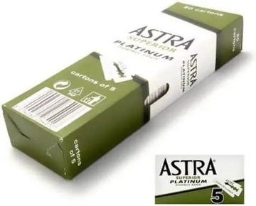 Astra Razor Blade Scheermesjes mannen - 100st - Double Edge scheermesjes - Baard en Co - Scheermesjes - 7702018007257