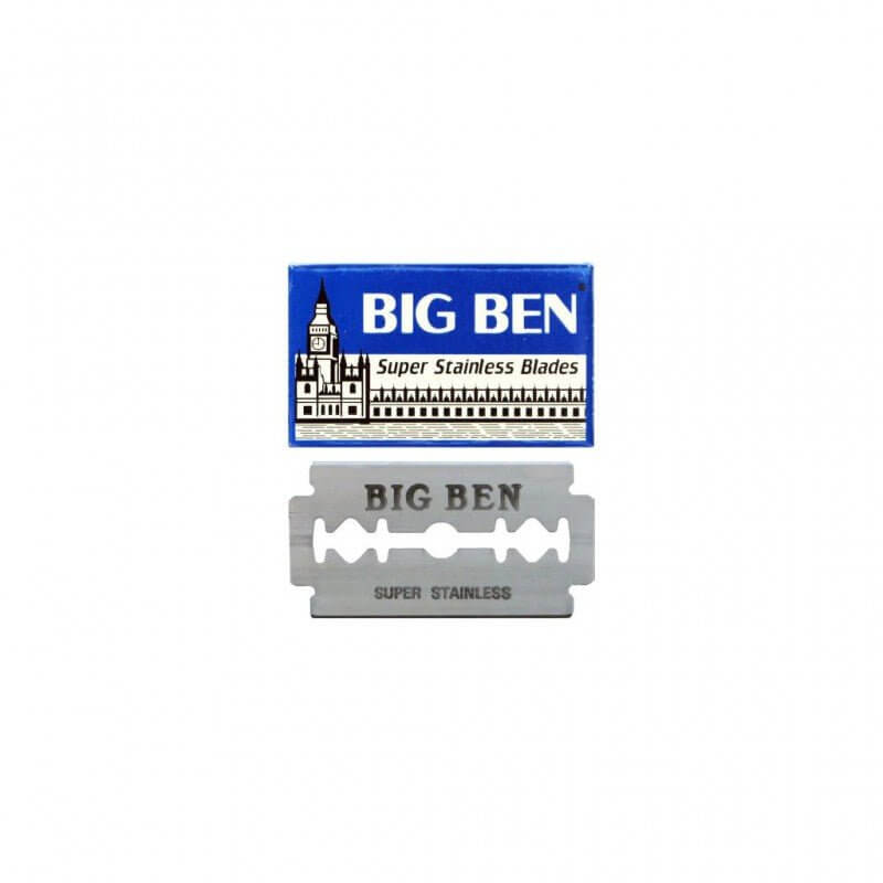 Big Ben - Super Stainless Double Edge Blades - 5 stuks - Baard en Co - Scheermesjes - 6222001551433