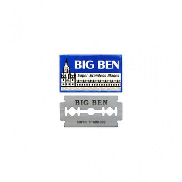 Big Ben - Super Stainless Double Edge Blades - 5 stuks - Baard en Co - Scheermesjes - 6222001551433
