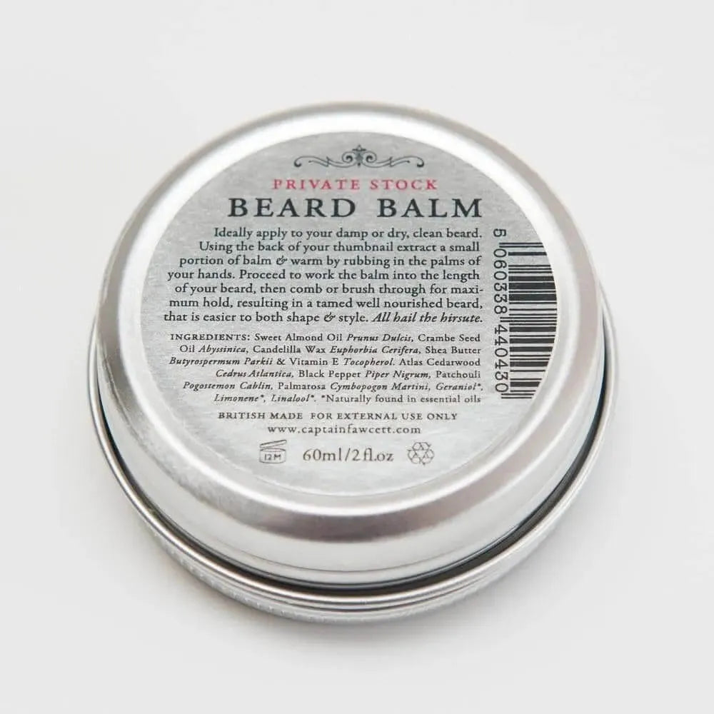 Captain Fawcett baardbalsem private stock - Baard en Co - Baardbalsem - 5060338440430