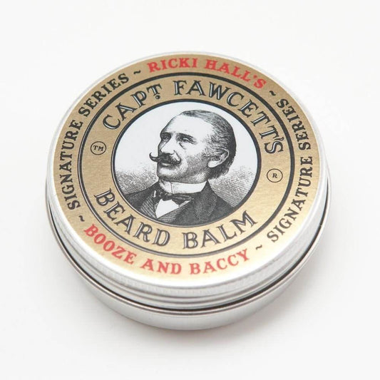 Captain Fawcett beard balm booze & baccy - Baard en Co - Baardbalsem - 5060338440447