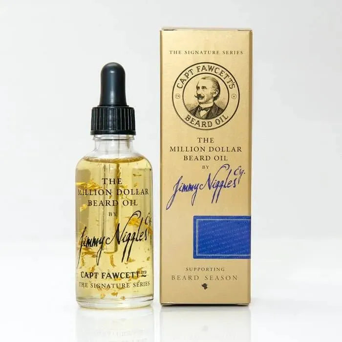 Captain Fawcett Beard Oil Million Dollar - Baard en Co - Baardolie - 5060338440461