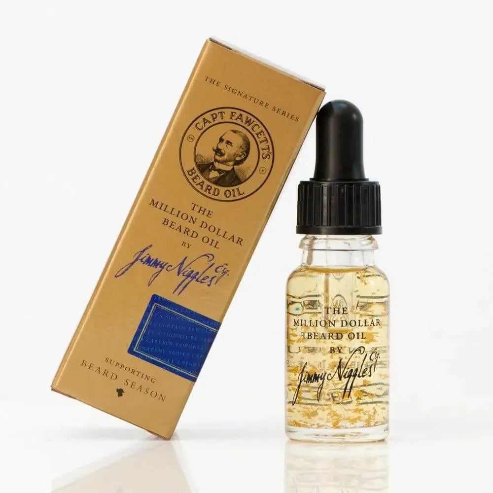 Captain Fawcett Beard Oil Million Dollar Travel Size - Baard en Co - Baardolie - 5060338440478