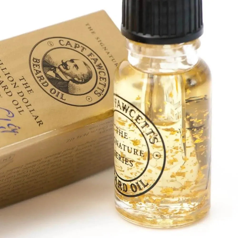 Captain Fawcett Beard Oil Million Dollar Travel Size - Baard en Co - Baardolie - 5060338440478