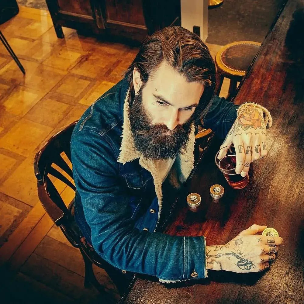 Captain Fawcett booze & baccy gift set - Baard en Co - Baardset - 5060338440294
