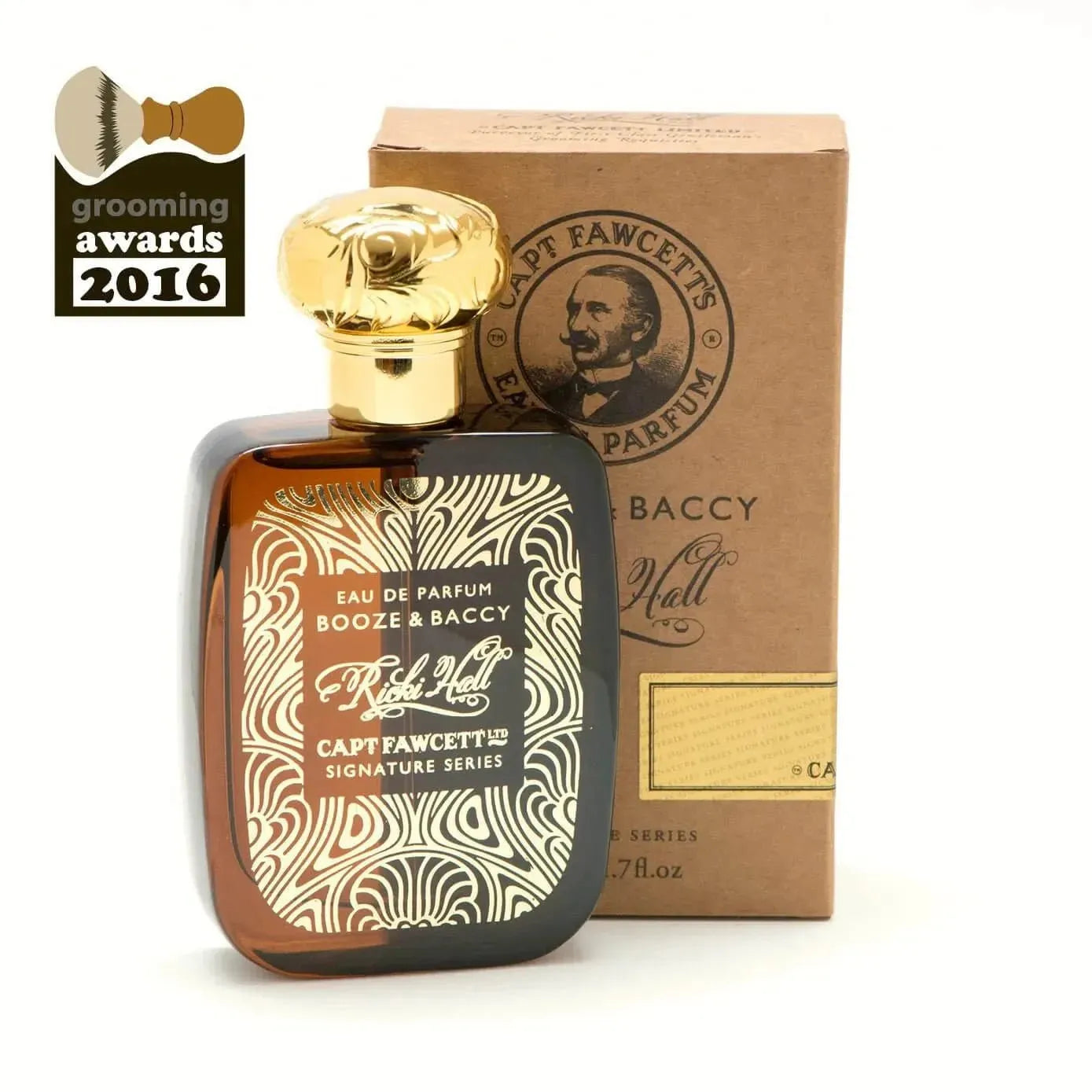 Captain Fawcett Eau de Parfum Booze and Baccy 50 ml - Baard en Co - Parfum - 5060338440546