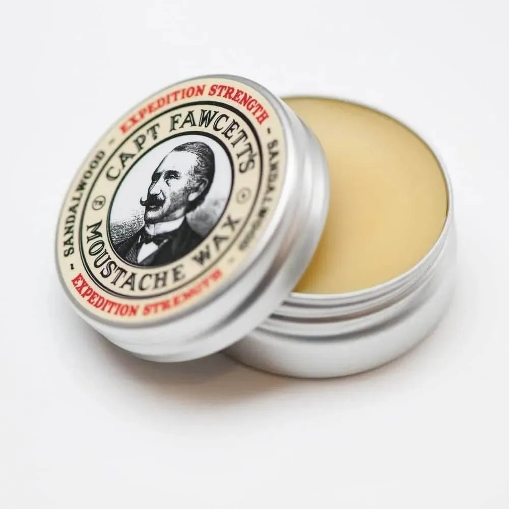 Captain Fawcett Expedition Strength Moustache Wax - Baard en Co - Snorwax - 5060338440140
