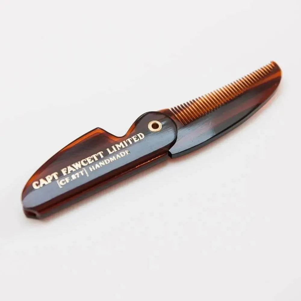 Captain Fawcett Moustache Comb - Baard en Co - Snorkam - 5060338440232