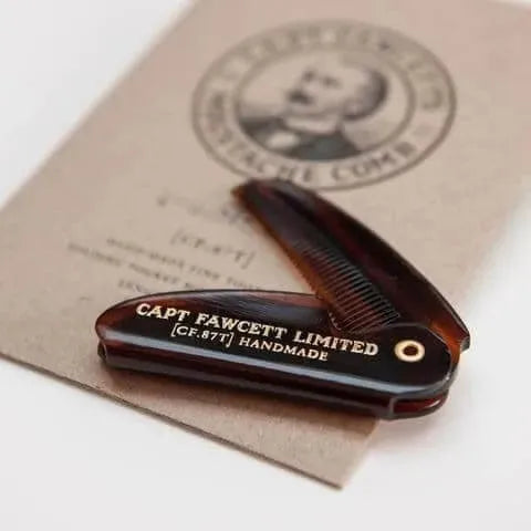 Captain Fawcett Moustache Comb - Baard en Co - Snorkam - 5060338440232