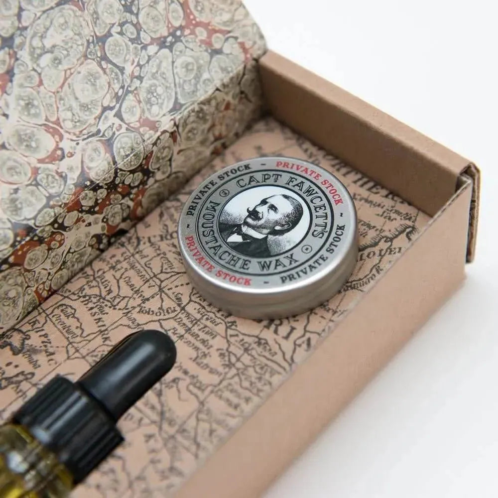 Captain Fawcett private stock gift set - Baard en Co - Baardset - 5060338440492