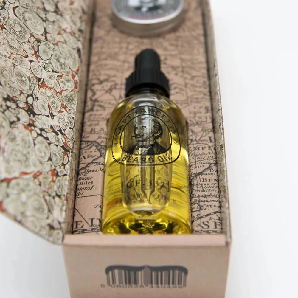 Captain Fawcett private stock gift set - Baard en Co - Baardset - 5060338440492