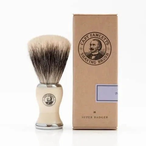 Captain Fawcett Scheerborstel - Baard en Co - Scheerkwast dassenhaar - 5060338440645