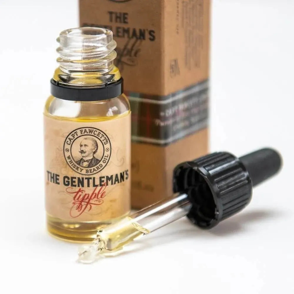 Captain Fawcett Whisky Baardolie 10 ml - Baard en Co - Baardolie - 5060338441376