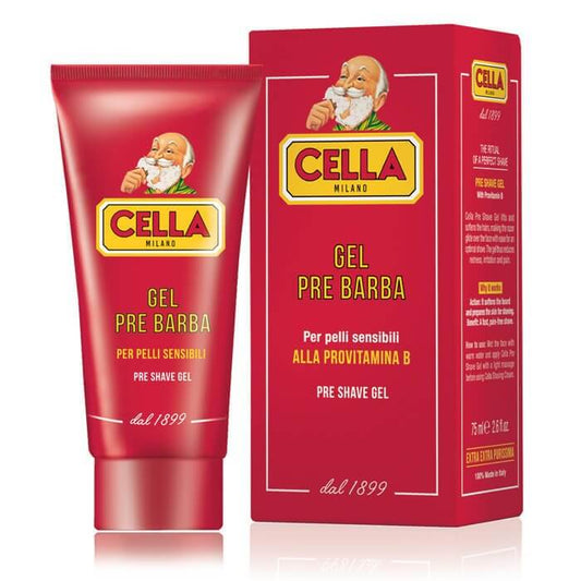 Cella Milano pre-shave gel 75ml - Baard en Co - Pre Shave - 8001117570211