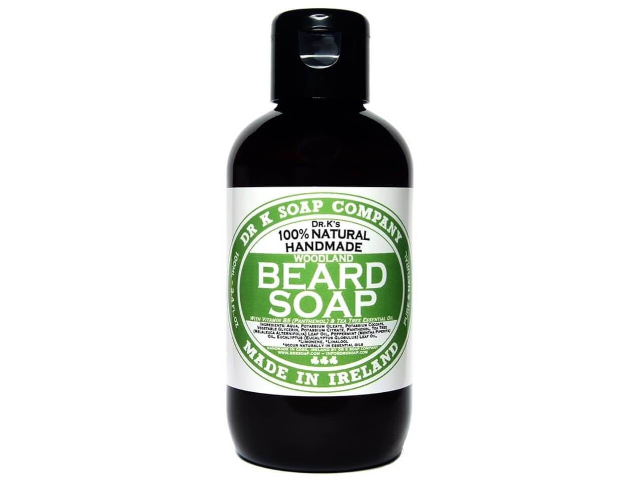 Dr K Soap Company Beard Soap Woodland 100ml - Baard en Co - Baardshampoo - 637122759129