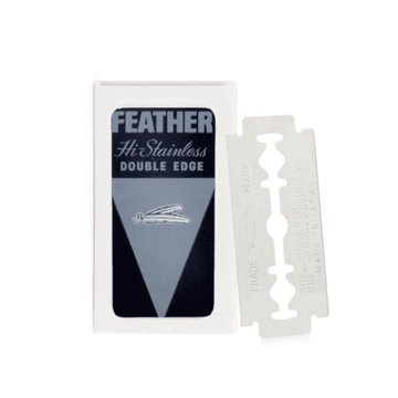 Feather double edge blades 71-s - Baard en Co - Scheermesjes - 45176531