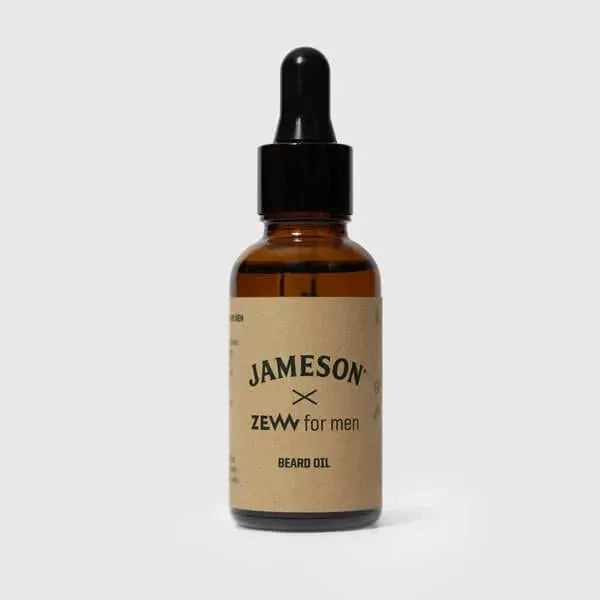 JAMESON x ZEW for men Beard Oil | Sandelhout, bergamot & limoen - Baard en Co - Baardolie - 5903766462318
