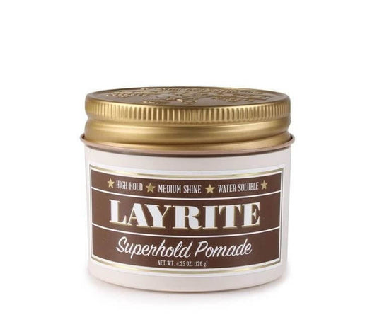Layrite Super hold pomade 120gr - Baard en Co - Pommade - 857154002301