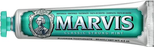 Marvis Classic Strong Mint Tandpasta Tube 85ml - Baard en Co - Tandpasta - 8004395111701