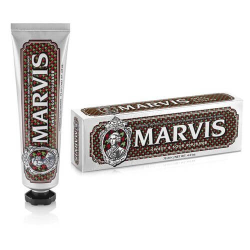 Marvis - Tandpasta - Sweet & Sour Rhubarb - Baard en Co - Tandpasta - 8004395111640